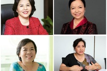 Những "bóng hồng" quyền lực trên thị trường chứng khoán Việt