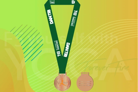 5.000 huy chương "kỷ lục Việt Nam" tại Ngày hội yoga Dân trí 12/8