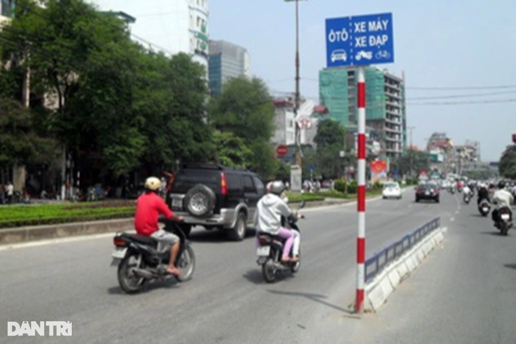 Lịch sử 17 năm thí điểm phân làn giao thông ở Hà Nội - 1 Lịch sử 17 năm thí điểm phân làn giao thông ở Hà Nội - 1