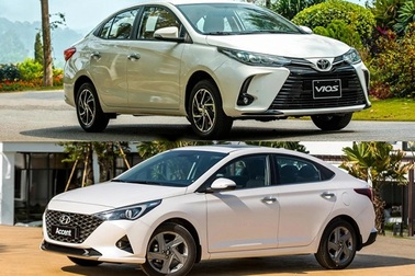 Vios, Accent hay City bán chạy nhất phân khúc sedan hạng B trong tháng qua?