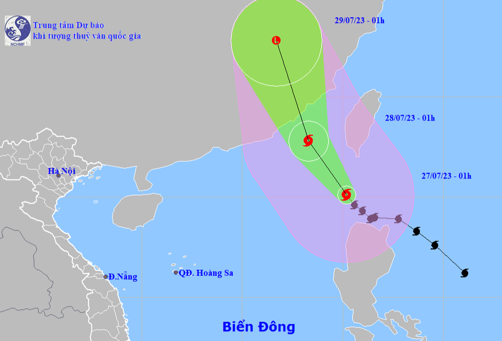 Bão Doksuri giảm cấp trước khi vào Biển Đông, sóng cao 10m - 1 Bão Doksuri giảm cấp trước khi vào Biển Đông, sóng cao 10m - 1