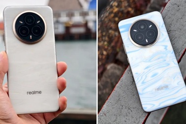 Thực tế quá trình biến đổi màu sắc trên mặt lưng của Realme 14 Pro+
