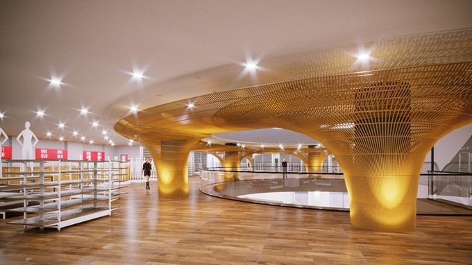 Hé lộ không gian rộng 2.500m2 của cửa hàng Uniqlo đầu tiên ở Hà Nội - Ảnh 2. Hé lộ không gian rộng 2.500m2 của cửa hàng Uniqlo đầu tiên ở Hà Nội - Ảnh 2.