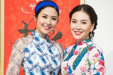 Hoa hậu Ngọc Hân đọ sắc cùng “cô gái thời tiết” Mai Ngọc