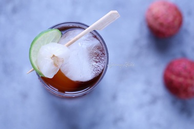 Cách pha Cold Brew với vải thiều tươi