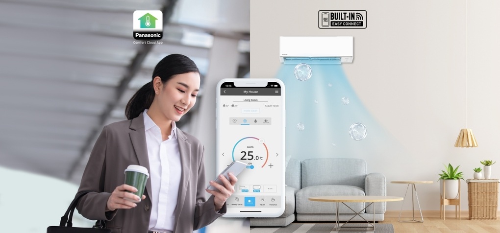 Bộ ba ưu điểm: mát mẻ, trong lành, tiết kiệm của điều hòa Panasonic - 2