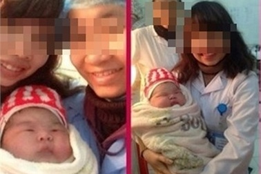 Chiêm ngưỡng ảnh bé sơ sinh nặng cân nhất nhì Việt Nam