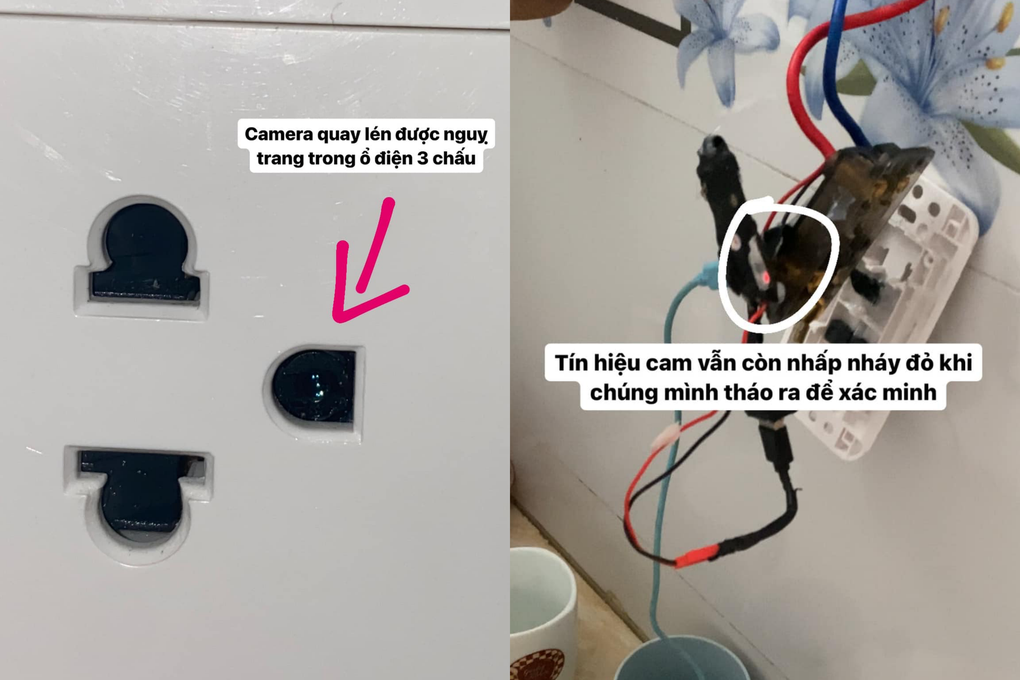 Cô gái kể phút chết lặng phát hiện camera quay lén trong ổ điện phòng trọ - 1 Cô gái kể phút chết lặng phát hiện camera quay lén trong ổ điện phòng trọ - 1