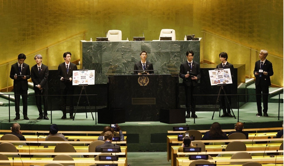 Liên Hợp Quốc trẻ hóa hình ảnh nhờ chiến dịch hợp tác với nhóm nhạc BTS - 1