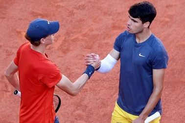 Sinner và Alcaraz đề cao nhau trước trận chung kết Italian Open 2025