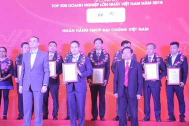 PVN và nhiều doanh nghiệp dầu khí được vinh danh Top 500 Doanh nghiệp lớn nhất Việt Nam năm 2018