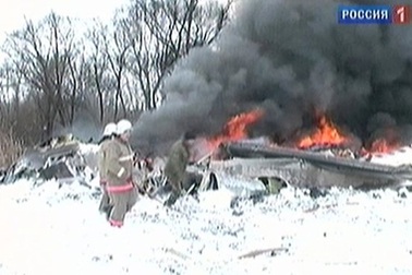 Máy bay Nga gặp nạn trong khi thử nghiệm, 6 người thiệt mạng