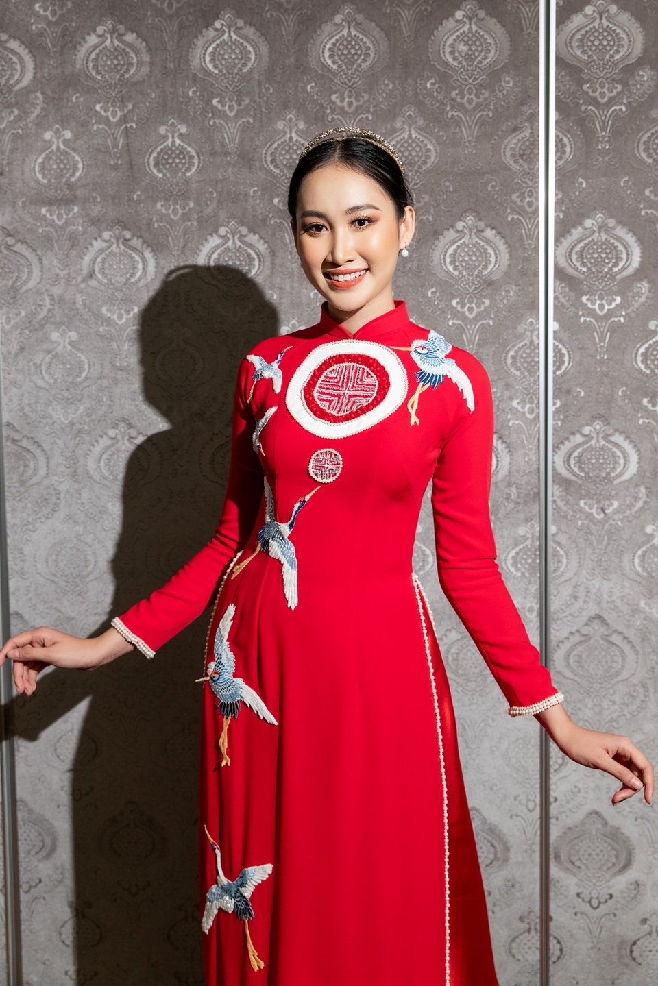 Dàn sao truyền hình đẹp nao lòng trong tà áo dài - 7 Dàn sao truyền hình đẹp nao lòng trong tà áo dài - 7