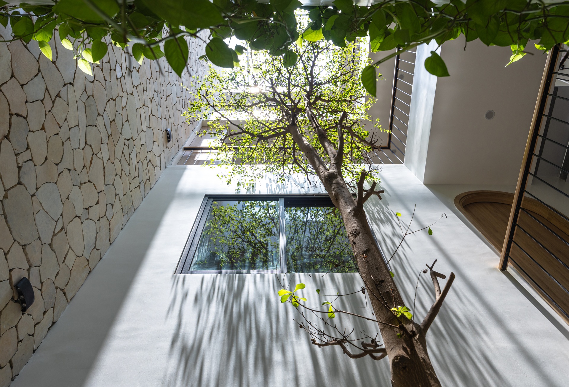 Nhà 90m2 của gia đình ở Hà Nội gắn kết thiên nhiên nhờ thiết kế lạ - 6 Nhà 90m2 của gia đình ở Hà Nội gắn kết thiên nhiên nhờ thiết kế lạ - 6