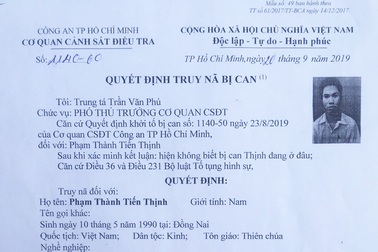 Truy nã đối tượng nghi làm giả con dấu để lừa đảo hơn 6 tỉ đồng