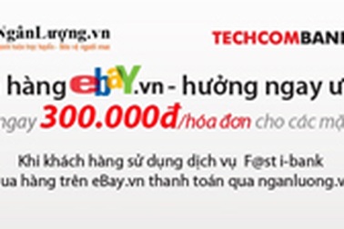  Mua hàng eBay - hưởng ngay ưu đãi