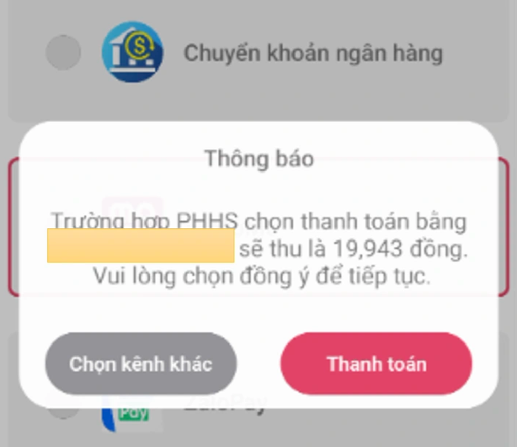 Quá vô lý khi phụ huynh phải nộp tiền học qua app trung gian thanh toán! - 1 Quá vô lý khi phụ huynh phải nộp tiền học qua app trung gian thanh toán! - 1