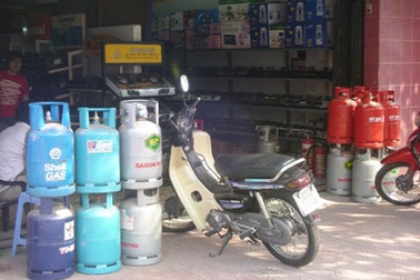 Giá gas tăng nhẹ trong ngày đầu năm mới