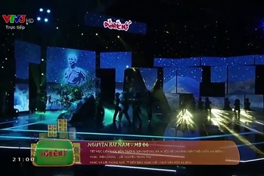 Liên khúc Đêm Trường Sơn nhớ Bác do NSƯT Quang Lý song ca cùng bé Hải Nam.