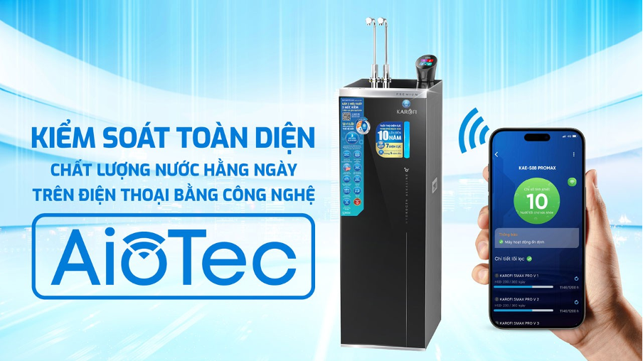 Xu hướng mua máy lọc nước Karofi Hydro-ion kiềm làm quà tặng dịp Tết 2025