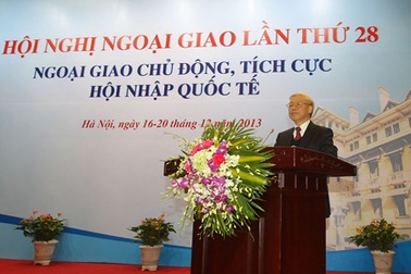 Phát biểu của Tổng Bí thư Nguyễn Phú Trọng tại Hội nghị Ngoại giao