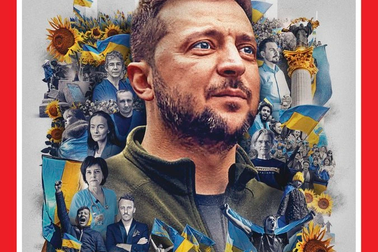 Tạp chí Time chọn Tổng thống Ukraine là "Nhân vật của năm"