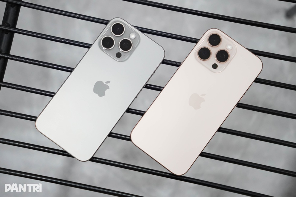 iPhone 16 Pro Max đọ dáng iPhone 15 Pro Max - 1 iPhone 16 Pro Max đọ dáng iPhone 15 Pro Max - 1