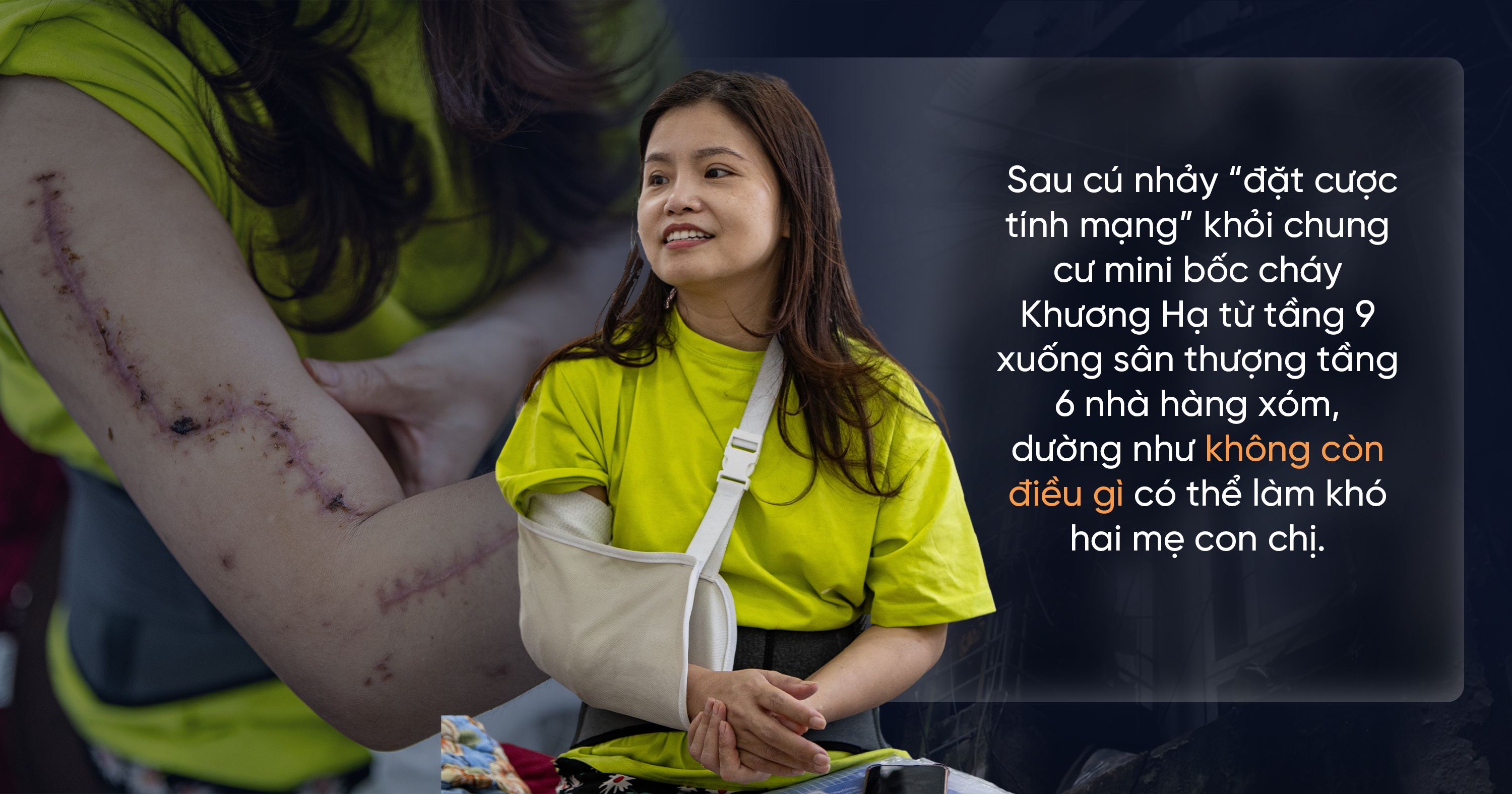 Điều ước năm mới của 2 mẹ con nhảy từ tầng 9 chung cư mini bốc cháy Hà Nội - 3 Điều ước năm mới của 2 mẹ con nhảy từ tầng 9 chung cư mini bốc cháy Hà Nội - 3
