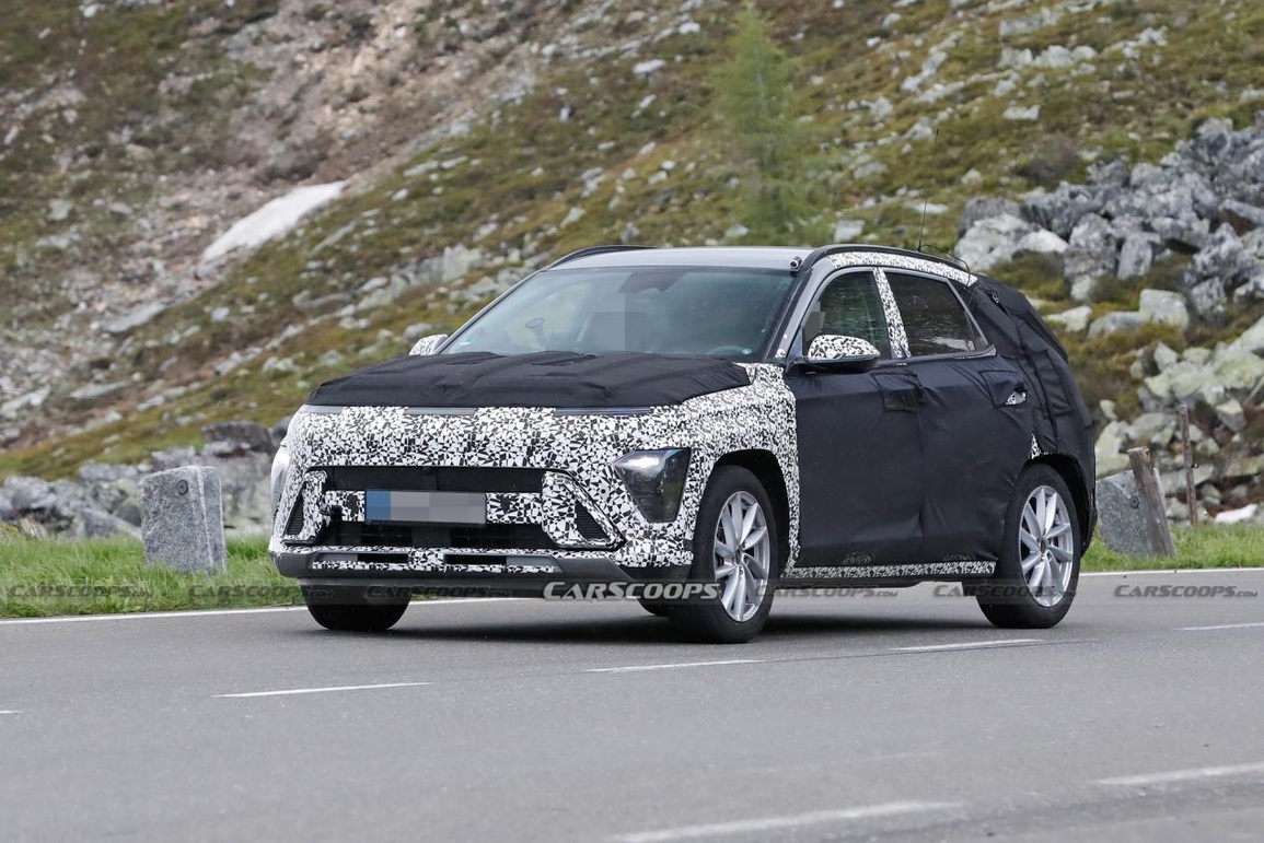 Hyundai Kona 2024 hé lộ thiết kế táo bạo nhưng khó về Việt Nam - 1 Hyundai Kona 2024 hé lộ thiết kế táo bạo nhưng khó về Việt Nam - 1