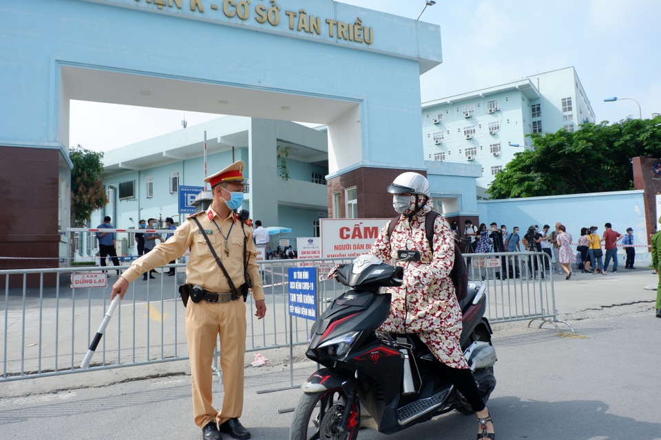 Phát hiện 10 ca dương tính SARS-CoV-2 tại Bệnh viện K - 2 Phát hiện 10 ca dương tính SARS-CoV-2 tại Bệnh viện K - 2
