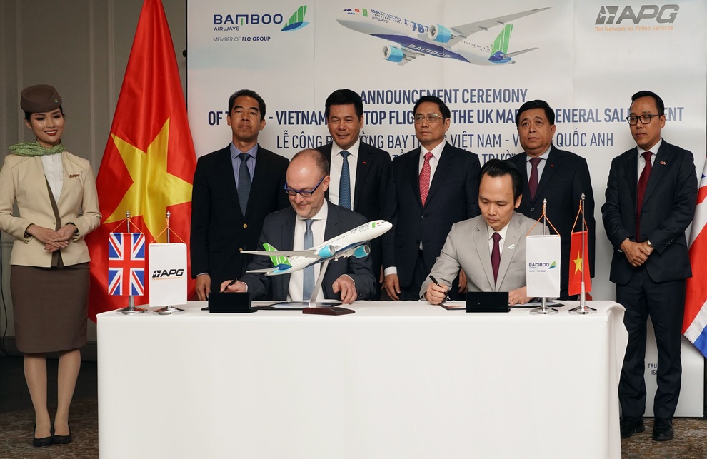 Bamboo Airways công bố đường bay thẳng Việt - Anh và ra mắt Tổng đại lý tại Anh - 2 Bamboo Airways công bố đường bay thẳng Việt - Anh và ra mắt Tổng đại lý tại Anh - 2