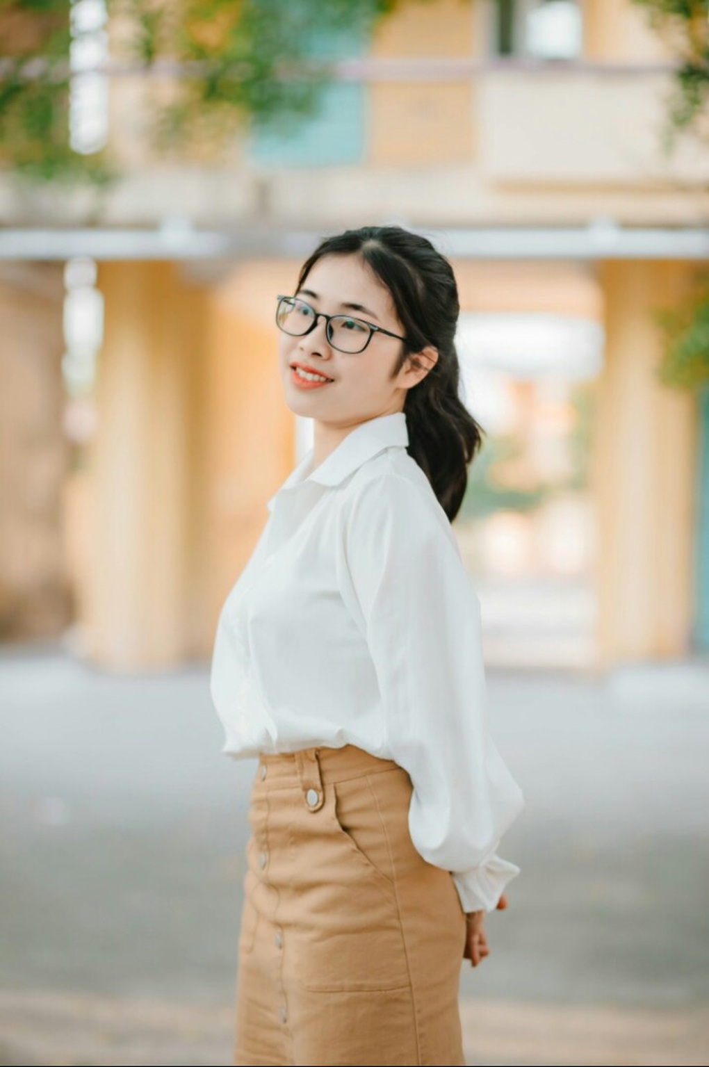 Nữ sinh điểm 10 môn Văn tốt nghiệp sẽ đầu quân vào ĐH Ngoại thương - 2 Nữ sinh điểm 10 môn Văn tốt nghiệp sẽ đầu quân vào ĐH Ngoại thương - 2