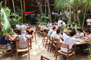 Những món ăn đặc biệt tại một nhà hàng trong rừng rậm