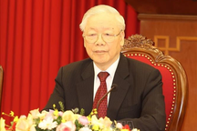 Tổng Bí thư Nguyễn Phú Trọng điện đàm với Tổng thống Pháp Emmanuel Macron