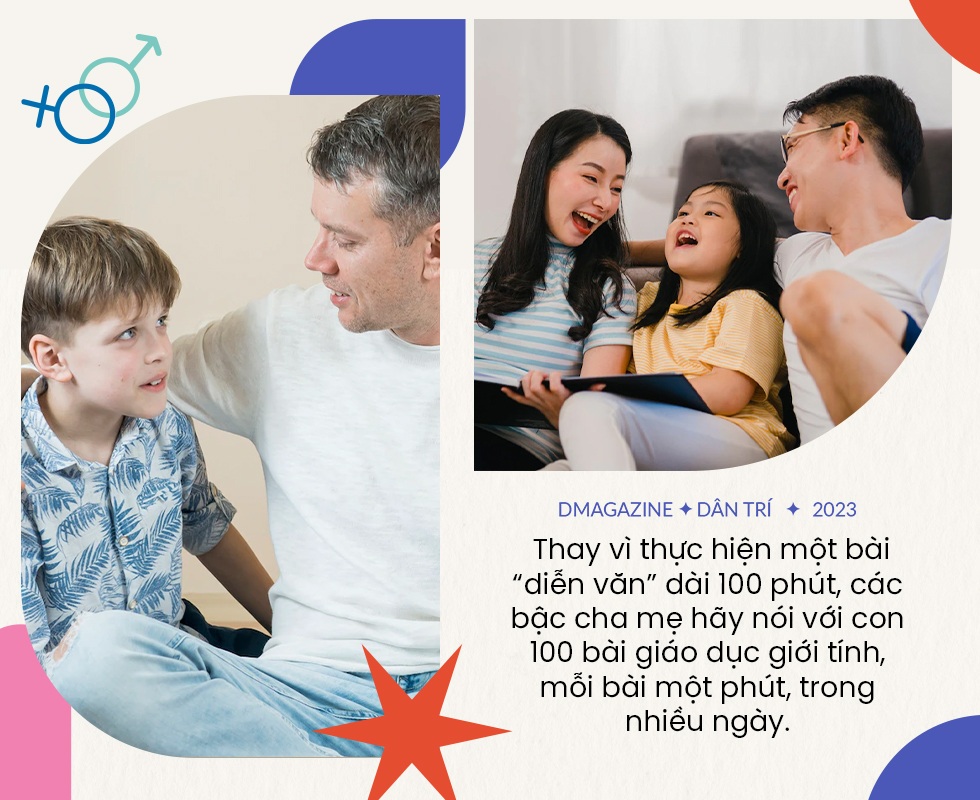 Dạy con về giới tính: Vì sao nên chia 100 bài học, mỗi bài 1 phút? - 17 Dạy con về giới tính: Vì sao nên chia 100 bài học, mỗi bài 1 phút? - 17