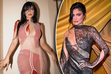 Phong cách thời trang "nude" của Kylie Jenner