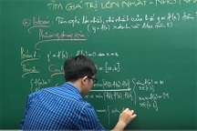 Video bài giảng toán học: Giá trị lớn nhất – giá trị nhỏ nhất của hàm số