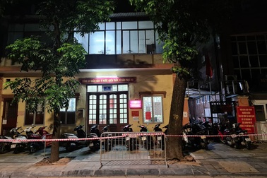Hà Nội phong tỏa tạm thời trụ sở Công an phường Lê Đại Hành