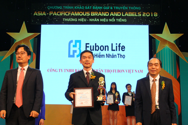 Fubon Life Việt Nam: Top 10 “Thương hiệu Nhãn hiệu Nổi tiếng Châu Á” 2018