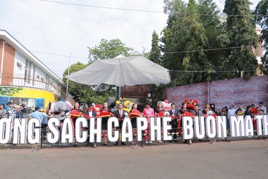 “Đường sách Cà phê Buôn Ma Thuột” -  điểm đến lý tưởng của người yêu sách và cà phê