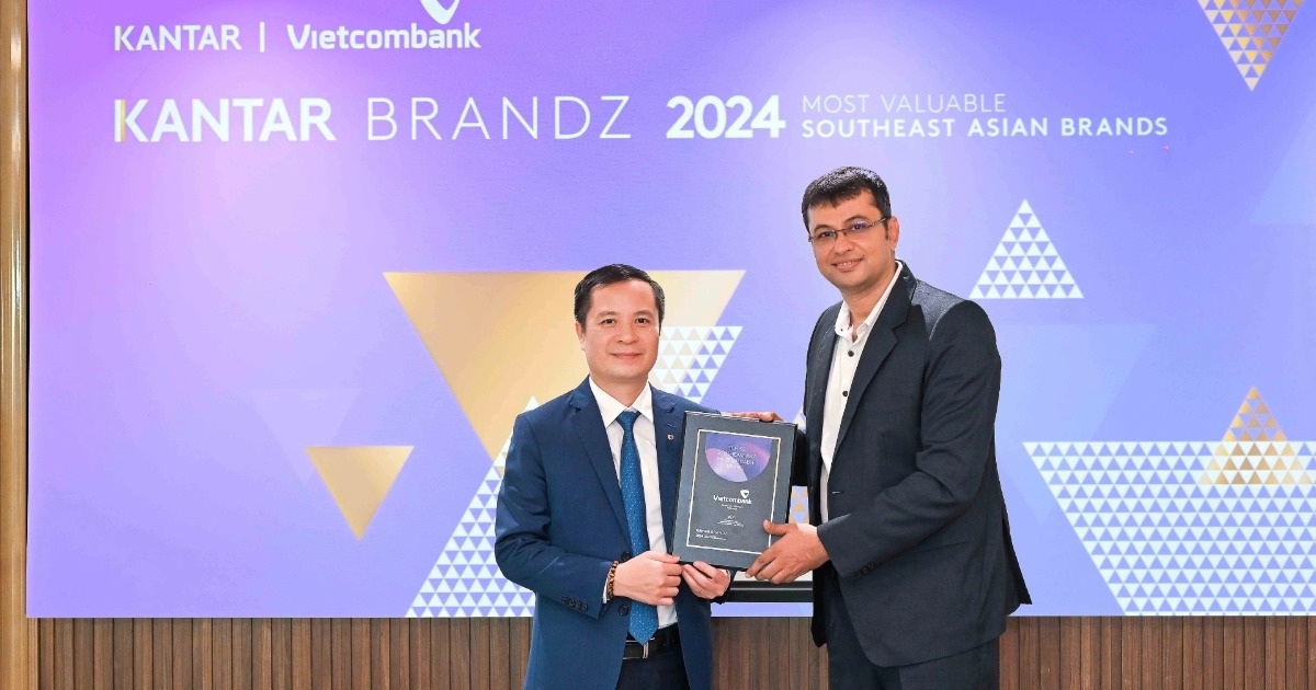 Thương hiệu Vietcombank được Kantar BrandZ định giá hơn 2,1 tỷ USD