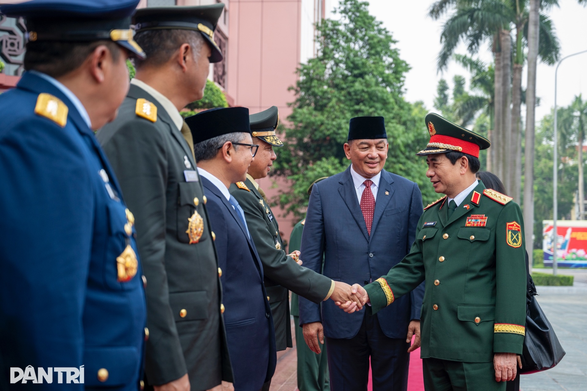 Đại tướng Phan Văn Giang chủ trì lễ đón Bộ trưởng Bộ Quốc phòng Indonesia - 8 Đại tướng Phan Văn Giang chủ trì lễ đón Bộ trưởng Bộ Quốc phòng Indonesia - 8