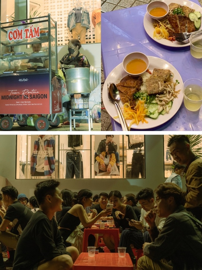 Sài Gòn nổi tiếng với văn hóa ẩm thực Cơm Tấm, và còn đặc biệt hơn nữa khi hoạt động được diễn ra vào khung giờ khuya, từ 11 giờ tối tới 1 giờ sáng hôm sau.