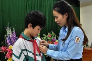 Nam sinh cứu hai bạn đuối nước được trao tặng Huy hiệu “Tuổi trẻ dũng cảm”