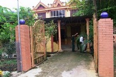 Mìn nổ trước nhà Chủ tịch UBND xã