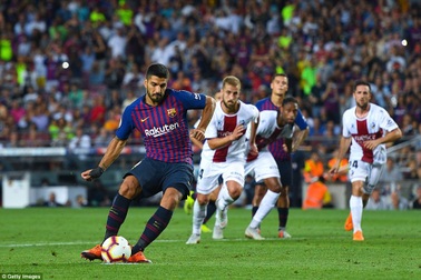 Messi và Luis Suarez lập cú đúp, Barcelona đại thắng “8 sao”