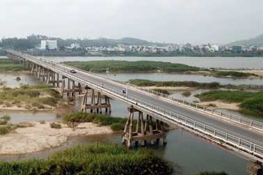 Chi 1.500 tỷ đồng xây mới cầu Trà Khúc