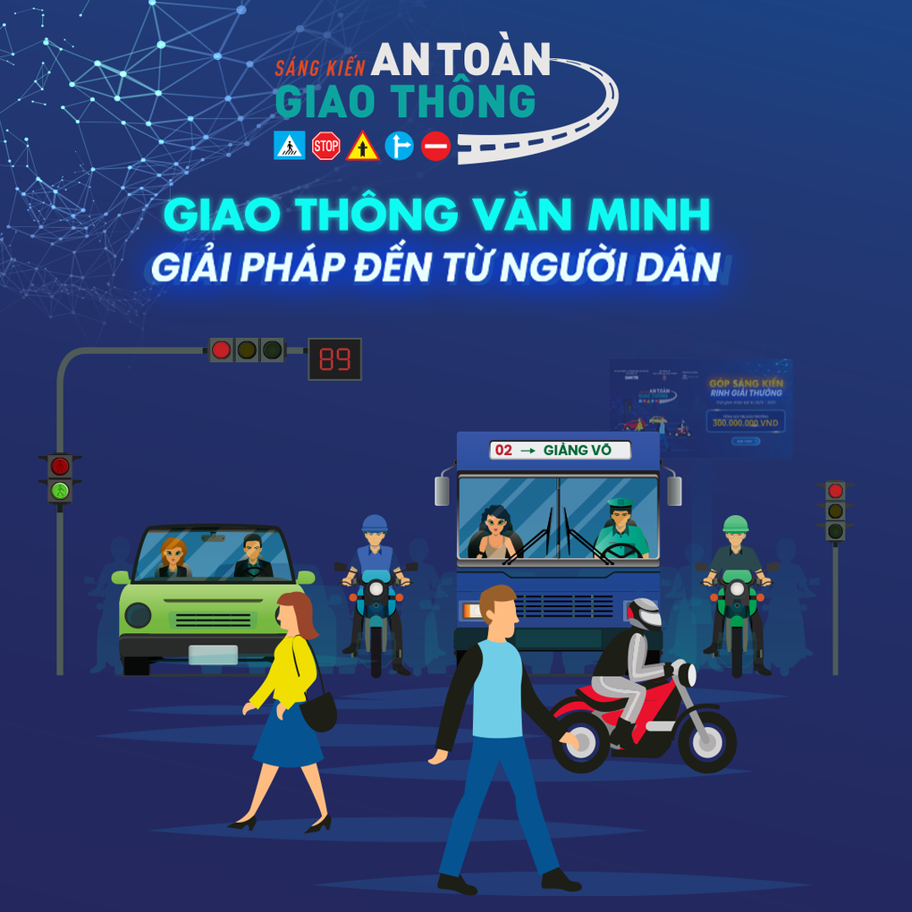Cuộc thi Sáng kiến an toàn giao thông gia hạn thời gian nhận bài dự thi - 2 Cuộc thi Sáng kiến an toàn giao thông gia hạn thời gian nhận bài dự thi - 2