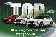 Loạt xe xăng dầu bán chạy nhất trong tháng 5: Hơn một nửa là Toyota và Ford