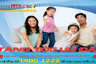 Truyền hình cáp Hanoicab – SCTV – Hợp tác để phục vụ tốt hơn